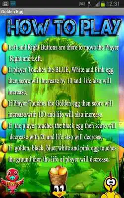 Play Golden Egg as an online game Golden Egg with UptoPlay