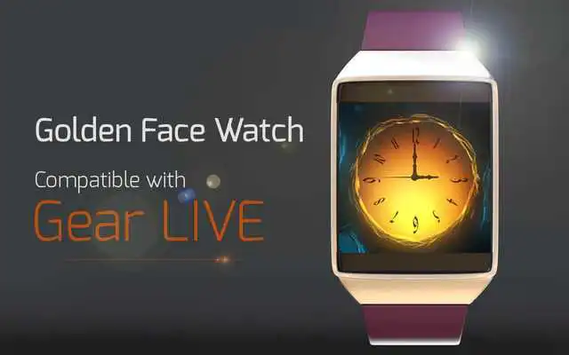 Play Golden Face Watch