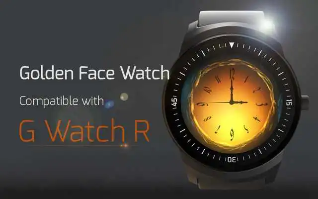 Play Golden Face Watch