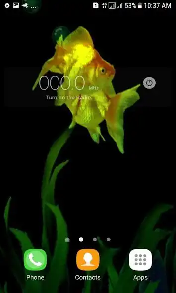 Play Golden Fishes Live Wallpaper as an online game Golden Fishes Live Wallpaper with UptoPlay