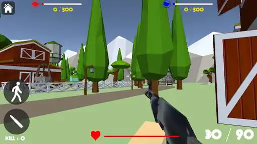 Play Golden Flag Multiplayer 3D as an online game Golden Flag Multiplayer 3D with UptoPlay