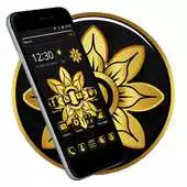 Free play online Golden Flower Theme and Live wallpaper APK Free play online Golden Flower Theme and Live wallpaper APK