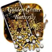 Free play online Golden Glitter Butterfly APK
