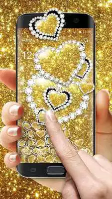 Play Golden Glitter Diamond Love Gravity Theme