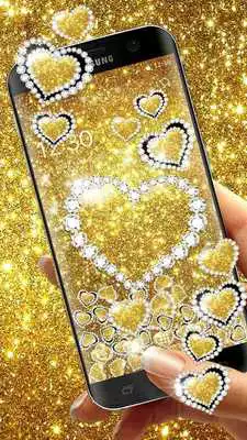 Play Golden Glitter Diamond Love Gravity Theme