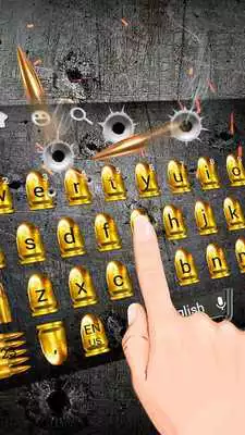 Play Golden Gunnery Bullets Keyboard