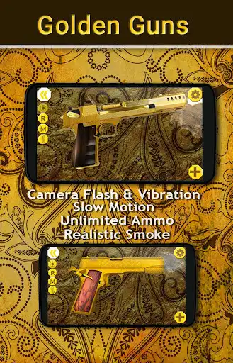 Play Golden Guns Weapon Simulator  and enjoy Golden Guns Weapon Simulator with UptoPlay