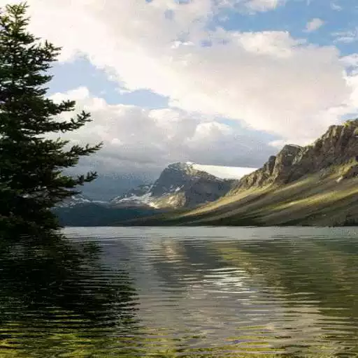 Play Golden Hilly Lake LWP APK Play Golden Hilly Lake LWP APK