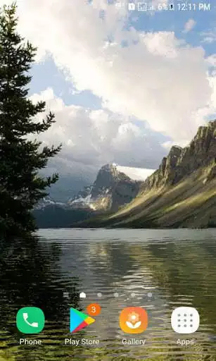 Play Golden Hilly Lake LWP  and enjoy Golden Hilly Lake LWP with UptoPlay