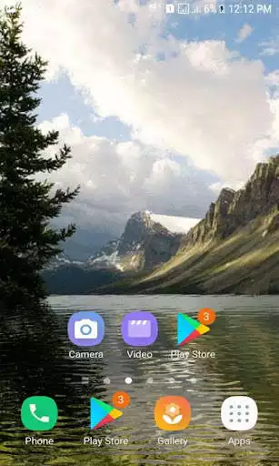 Play Golden Hilly Lake LWP as an online game Golden Hilly Lake LWP with UptoPlay