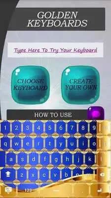 Play Golden Keyboards