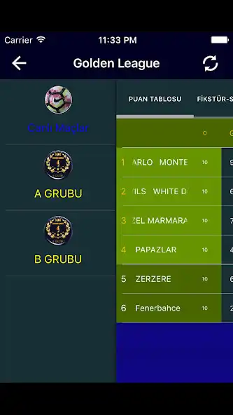 Play Golden League as an online game Golden League with UptoPlay