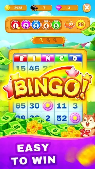 Play Golden Lucky Bingo: Make Money as an online game Golden Lucky Bingo: Make Money with UptoPlay