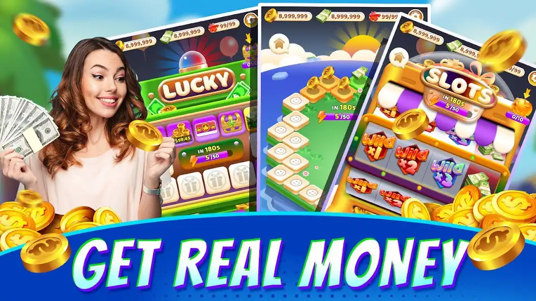 Play Golden Lucky Dice - Cash Slots as an online game Golden Lucky Dice - Cash Slots with UptoPlay