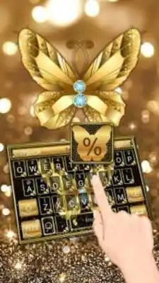 Play Golden Luxury Butterfly Diamond Keyboard