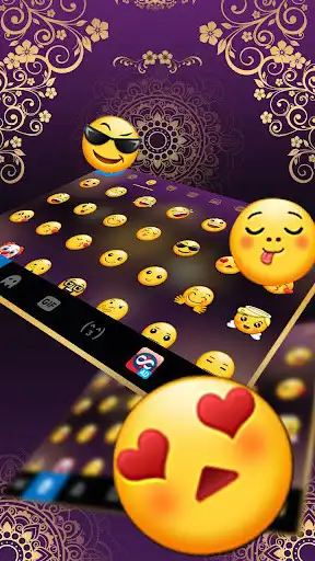 Play Golden Luxury Butterfly Keyboard Theme as an online game Golden Luxury Butterfly Keyboard Theme with UptoPlay