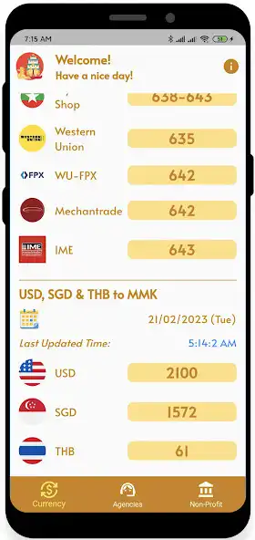 Play Golden Myanmar - Exchange Rate as an online game Golden Myanmar - Exchange Rate with UptoPlay