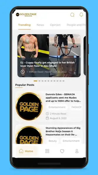 Play Golden Page Magazine App  and enjoy Golden Page Magazine App with UptoPlay