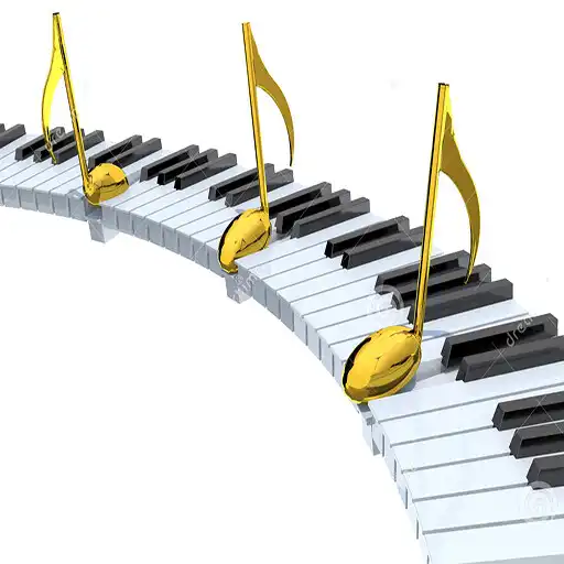Play Golden piano as an online game Golden piano with UptoPlay