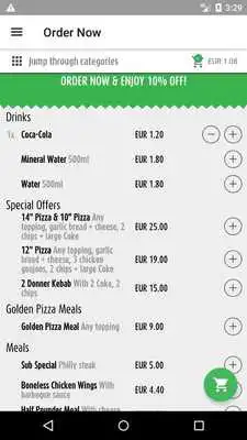 Play Golden Pizza Ennis