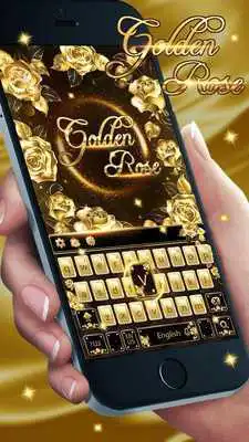 Play Golden rose diamond Keyboard