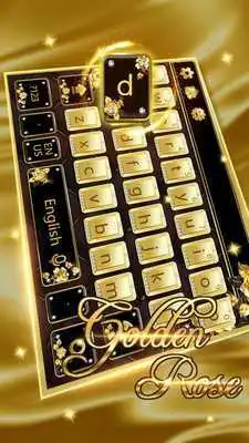 Play Golden rose diamond Keyboard