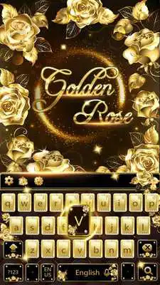 Play Golden rose diamond Keyboard