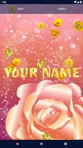 Play Golden Roses Live Wallpaper as an online game Golden Roses Live Wallpaper with UptoPlay