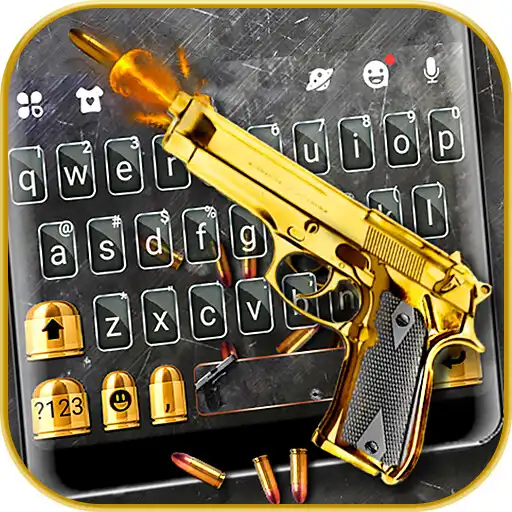 Play Golden Shooting Gun Keyboard Theme APK Play Golden Shooting Gun Keyboard Theme APK