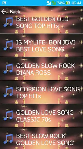 Play Golden Slow Rock Mp3