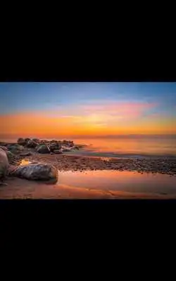 Play Golden Sunset Live Wallpaper