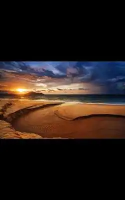 Play Golden Sunset Live Wallpaper