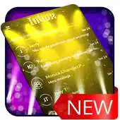 Free play online Golden Theme for SMS APK