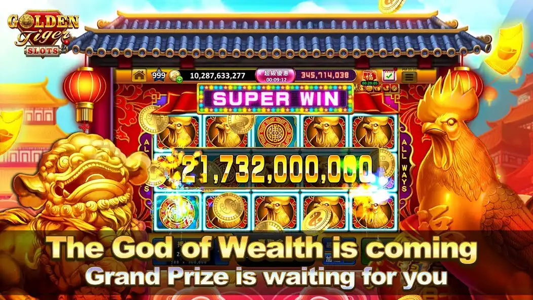 Play Golden Tiger Slots as an online game Golden Tiger Slots with UptoPlay