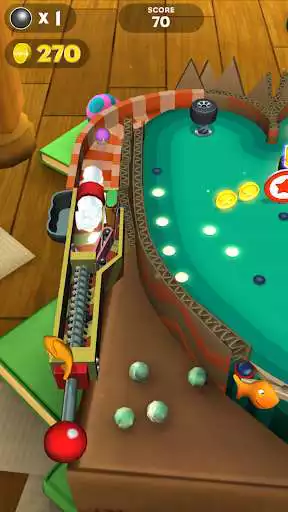 Play Goldfish Pinball Blast as an online game Goldfish Pinball Blast with UptoPlay