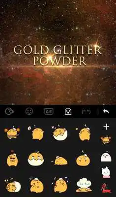 Play Gold Glitter Powder