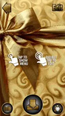 Play Gold Glitter Wallpaper HD
