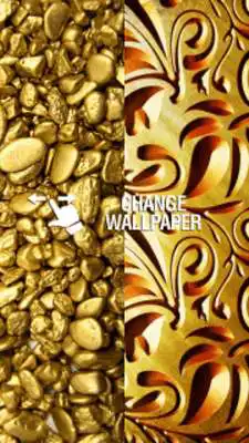 Play Gold Glitter Wallpaper HD