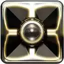 Free play online Gold Glow1 Next Launcher theme  APK