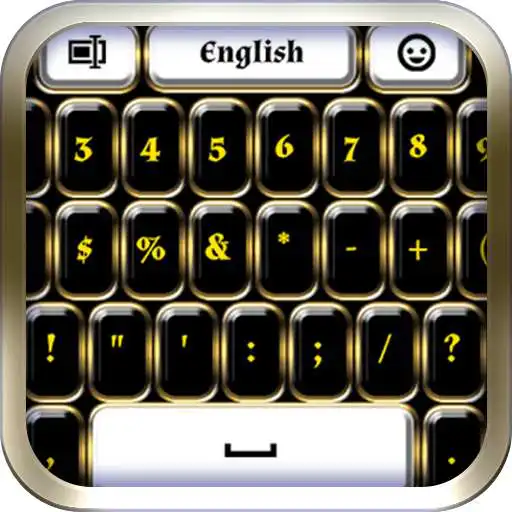 Free play online Gold Jewel Keyboard APK