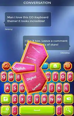 Play Gold Jewel Keyboard