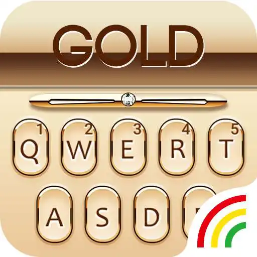 Play Gold Keyboard Golden Theme APK
