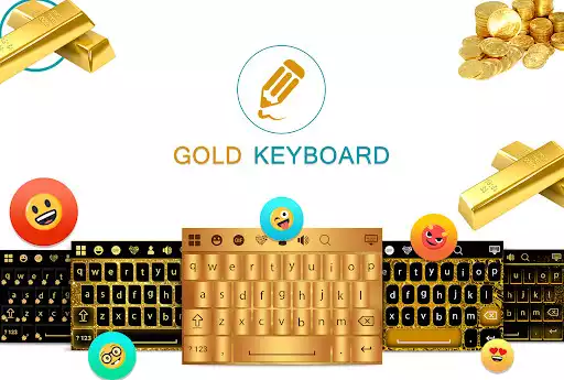 Play Gold Keyboard  and enjoy Gold Keyboard with UptoPlay