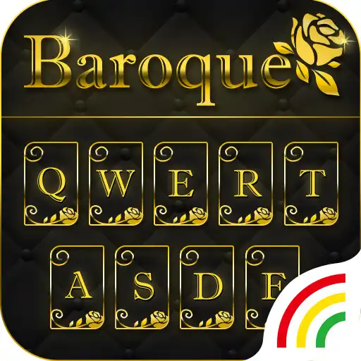 Play Gold Keyboard Theme - Baroque APK