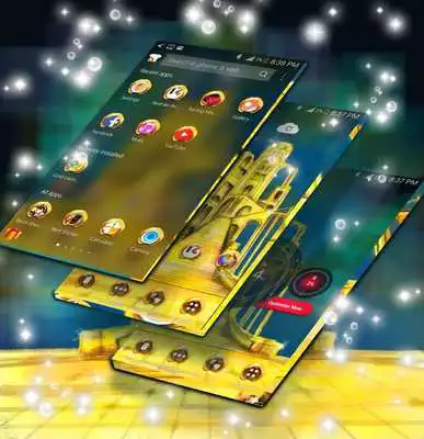 Play Gold Launcher Themes