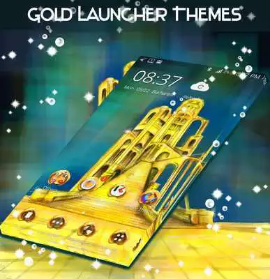Play Gold Launcher Themes