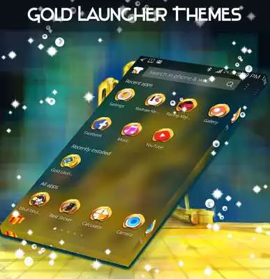 Play Gold Launcher Themes