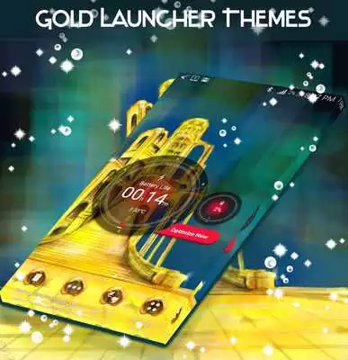 Play Gold Launcher Themes