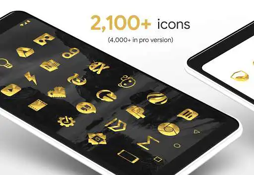 Play Gold Leaf - Icon Pack as an online game Gold Leaf - Icon Pack with UptoPlay