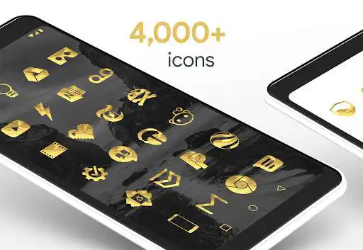 Play Gold Leaf Pro - Icon Pack as an online game Gold Leaf Pro - Icon Pack with UptoPlay